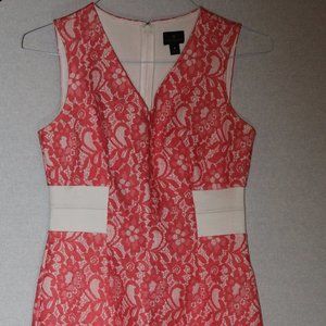 Worthington Pink Lace Dress